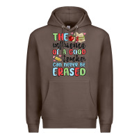 Coffee the influence of a good teacher can never be  eras Premium Hoodie - MaliasSmallBusiness