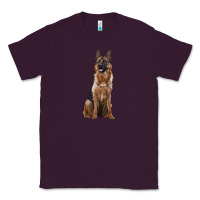 Plum german shepherd Classic Tee - RanaPortraitStore