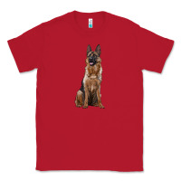 Red german shepherd Classic Tee - RanaPortraitStore