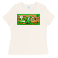 Bone st.patricks nurse license plate template Ladies Tee - BarkalooDesign