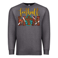 Charcoal Heather football mom Premium Sweatshirt - JahusDesignShop