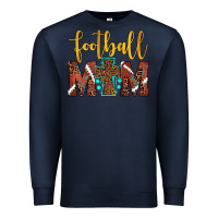 Navy football mom Premium Sweatshirt - JahusDesignShop
