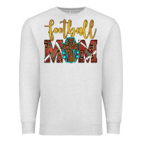 Oatmeal Heather football mom Premium Sweatshirt - JahusDesignShop