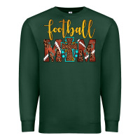 Sports Green football mom Premium Sweatshirt - JahusDesignShop