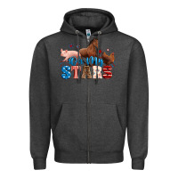 Charcoal Heather Horse pig chicken with oh my stars Zipper Hoodie - Neo Western