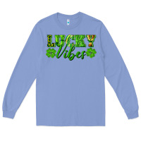 Colony Blue lucky vibes Long Sleeve Tee - RanaPortraitStore