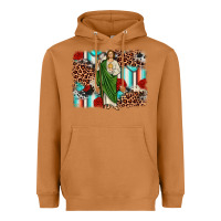 Meerkat san judas leopard cowhide background Heavyweight Hoodie - JahusDesignShop