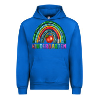 Cobalt rainbow kindergarten Urban Hoodie - NancyCooperArtShop
