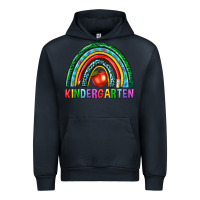Navy rainbow kindergarten Urban Hoodie - NancyCooperArtShop