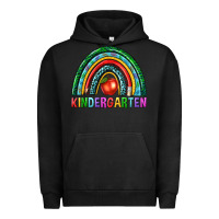Pigment Black rainbow kindergarten Urban Hoodie - NancyCooperArtShop