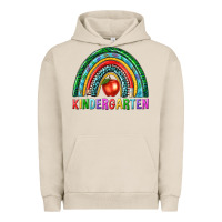 Pigment French Oak rainbow kindergarten Urban Hoodie - NancyCooperArtShop