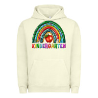 Pigment Pistachio rainbow kindergarten Urban Hoodie - NancyCooperArtShop