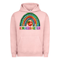 Pigment Salmon rainbow kindergarten Urban Hoodie - NancyCooperArtShop