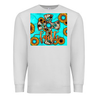 Dove Grey cross tumbler Premium Sweatshirt - JahusDesignShop