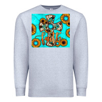 Heather Grey cross tumbler Premium Sweatshirt - JahusDesignShop
