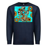 Navy cross tumbler Premium Sweatshirt - JahusDesignShop