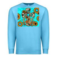 Ocean Blue cross tumbler Premium Sweatshirt - JahusDesignShop