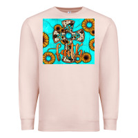 Pale Pink cross tumbler Premium Sweatshirt - JahusDesignShop