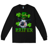 Black lucky heifer Long Sleeve Tee - RanaPortraitStore