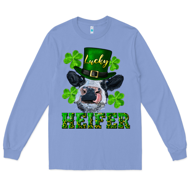 Lucky Heifer Long Sleeve Tee by RanaPortraitStore | Teevron