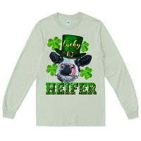 Matcha lucky heifer Long Sleeve Tee - RanaPortraitStore
