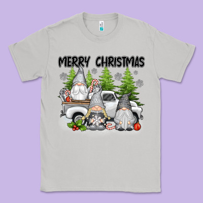 Merry Christmas Gnomies Classic Tee Designed By Texasbilliewilder