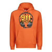 Carrot 911 dispatcher Premium Hoodie - MaliasSmallBusiness