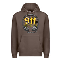 Coffee 911 dispatcher Premium Hoodie - MaliasSmallBusiness
