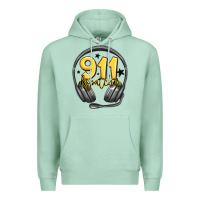 Seafoam 911 dispatcher Premium Hoodie - MaliasSmallBusiness