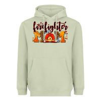 Matcha firefighter  mom Heavyweight Hoodie - AdoDesignShop