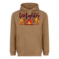 Toasted Coconut firefighter  mom Heavyweight Hoodie - AdoDesignShop