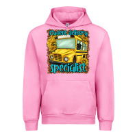 Fuchsia Pink student delivery specialist Urban Hoodie - NancyCooperArtShop
