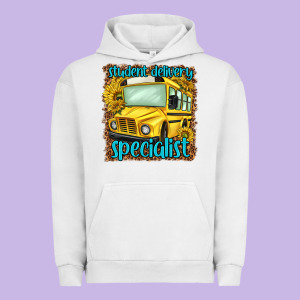 Student Delivery Specialist Urban Hoodie Designed By Nancycooperartshop