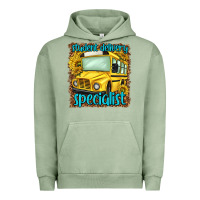 Pigment Oil Green student delivery specialist Urban Hoodie - NancyCooperArtShop