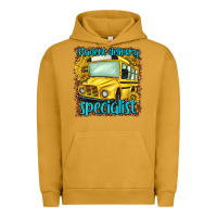 Pigment Peanut Butter student delivery specialist Urban Hoodie - NancyCooperArtShop