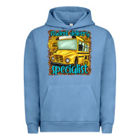 Pigment Pebble Blue student delivery specialist Urban Hoodie - NancyCooperArtShop