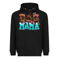 Black dog mama Heavyweight Hoodie - AdoDesignShop