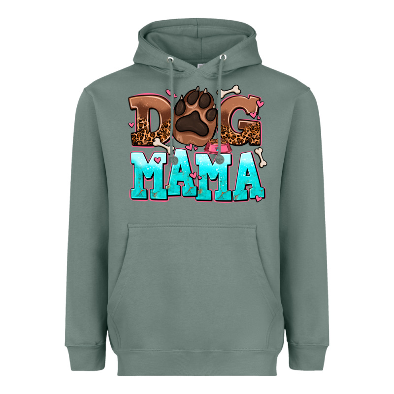 Dog Mama Heavyweight Hoodie by AdoDesignShop | Teevron