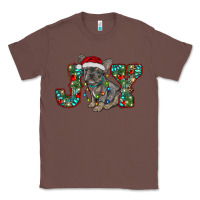Chestnut french bulldog christmas joy Classic Tee - RanaPortraitStore