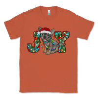 Copper french bulldog christmas joy Classic Tee - RanaPortraitStore