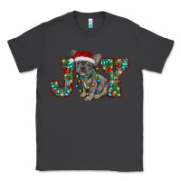 Smoke french bulldog christmas joy Classic Tee - RanaPortraitStore