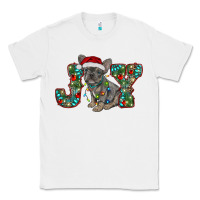 White french bulldog christmas joy Classic Tee - RanaPortraitStore