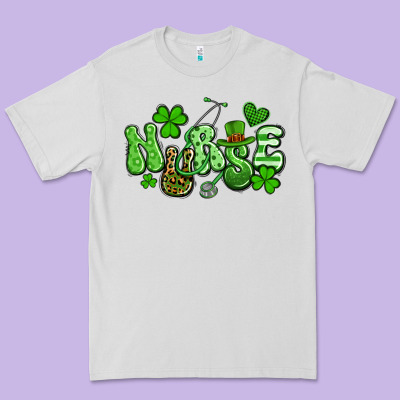 Nurse St Patrick's Day Premium Tee Designed By Artiststas