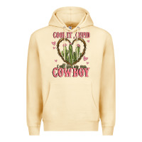 Pina Colada cool it cupid i will find my own cowboy Premium Hoodie - MaliasSmallBusiness