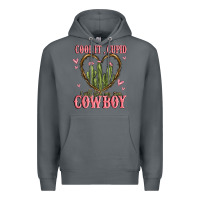 Rock cool it cupid i will find my own cowboy Premium Hoodie - MaliasSmallBusiness