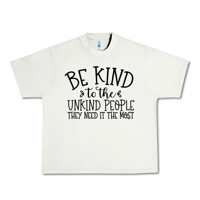 Be Kind Urban Heavy Tee by Unal Design | Teevron