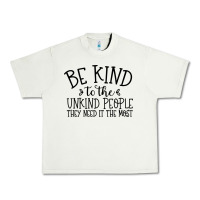 Pistachio be kind Urban Heavy Tee - Unal Design