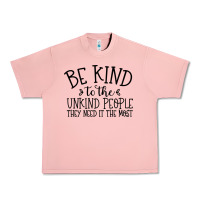 Salmon be kind Urban Heavy Tee - Unal Design