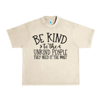 Sandshell be kind Urban Heavy Tee - Unal Design