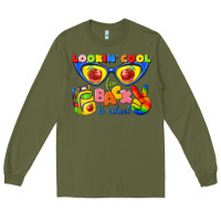 Army Green looking cool for back to school Long Sleeve Tee - texasbilliewilder